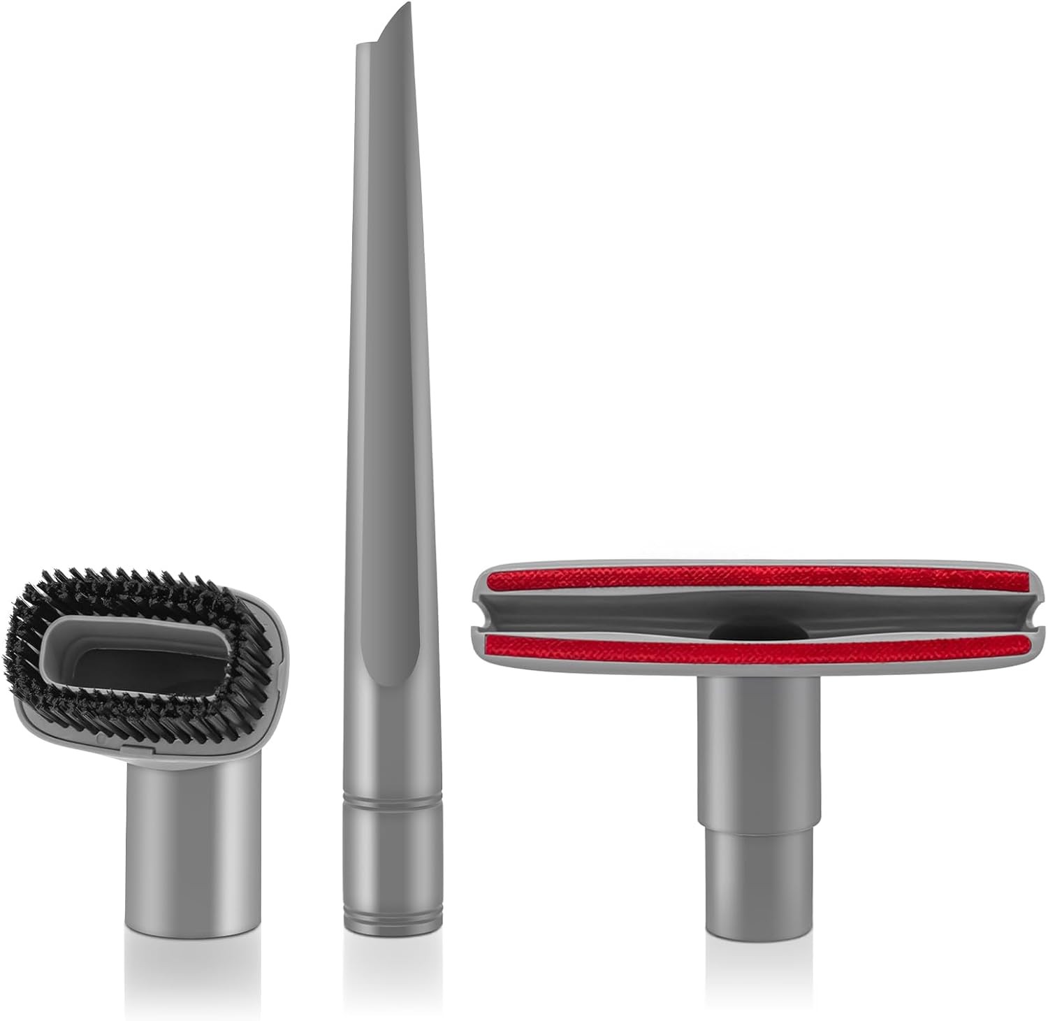 3 Packs Upholstery Tool Crevice Tool and Dust Brush Compatible with Shark