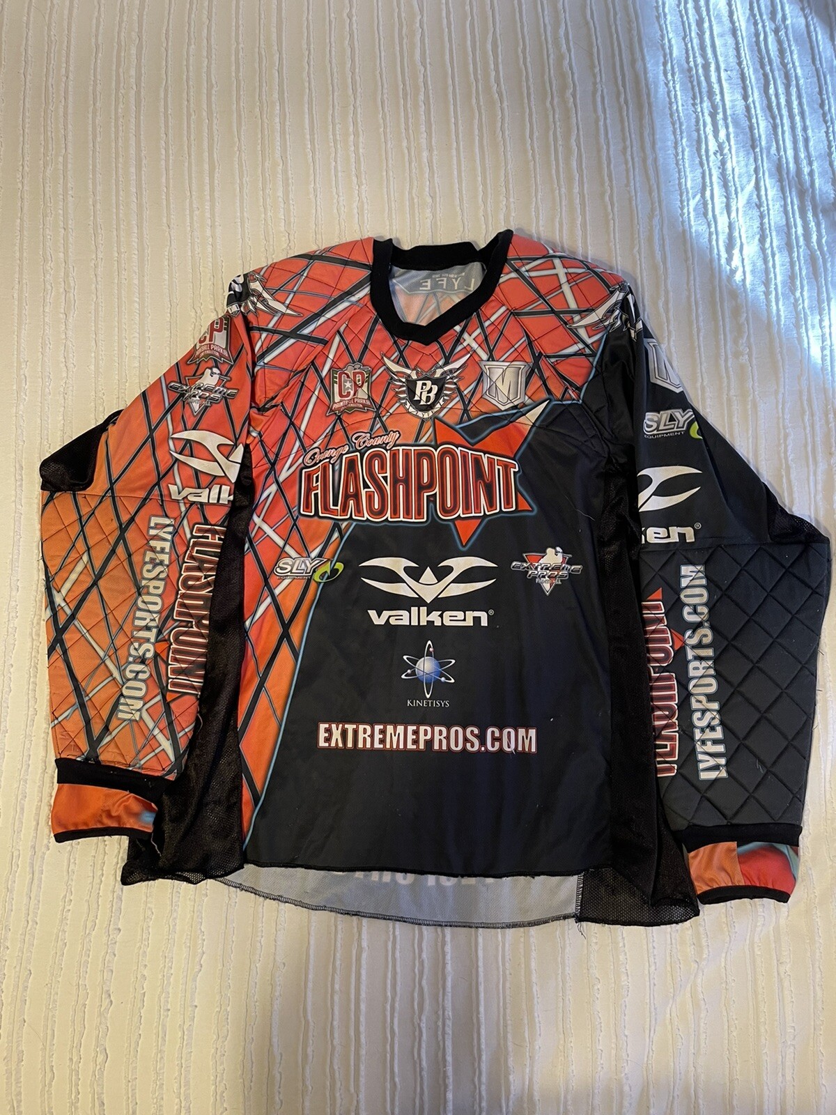 Valken - Orange County Flashpoint Pro Paintball Jersey