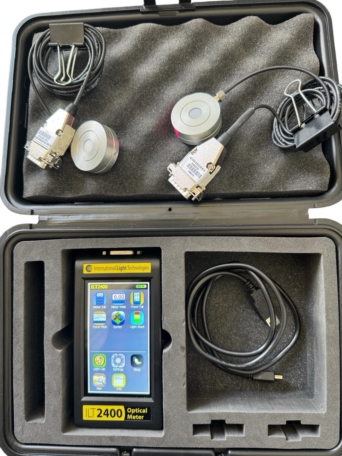 International Light - ILT-2400 Precision Optical Power Meter - with 2 probes