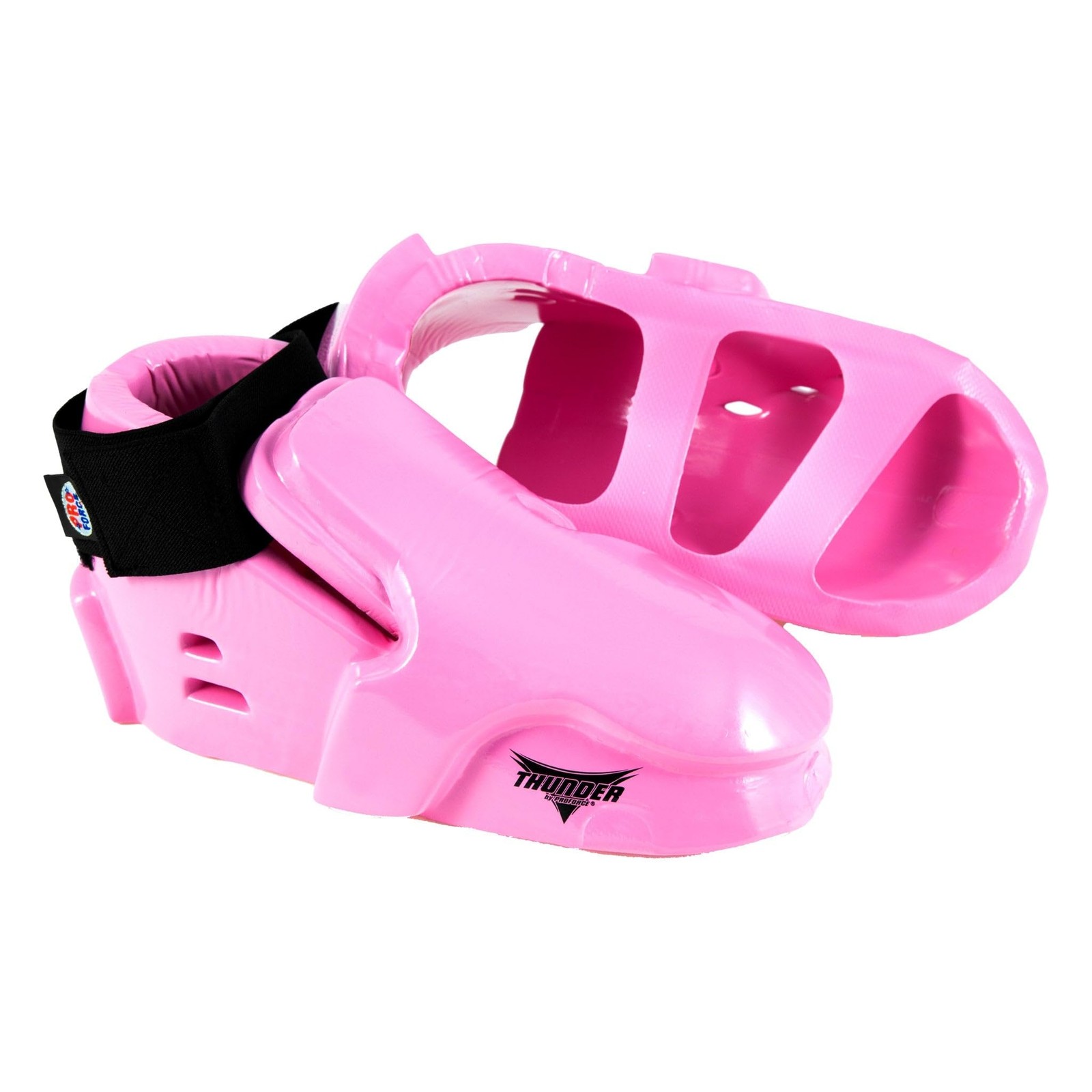 Force Thunder Double Layered Kicks Karate Sparring Shoes - Pink - Medium - 8/...