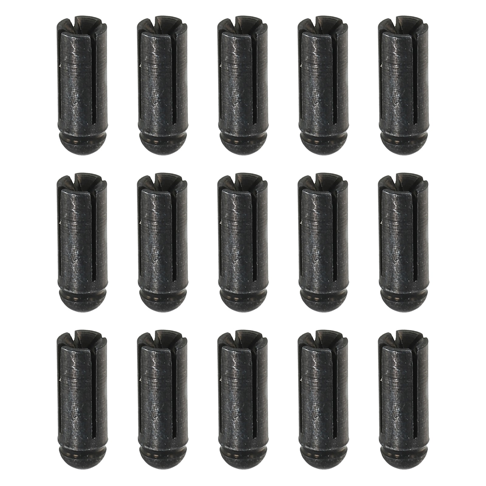 15Pcs Dart Flight Protectors,Aluminum Alloy Dart Accessory Wing Savers(Black)