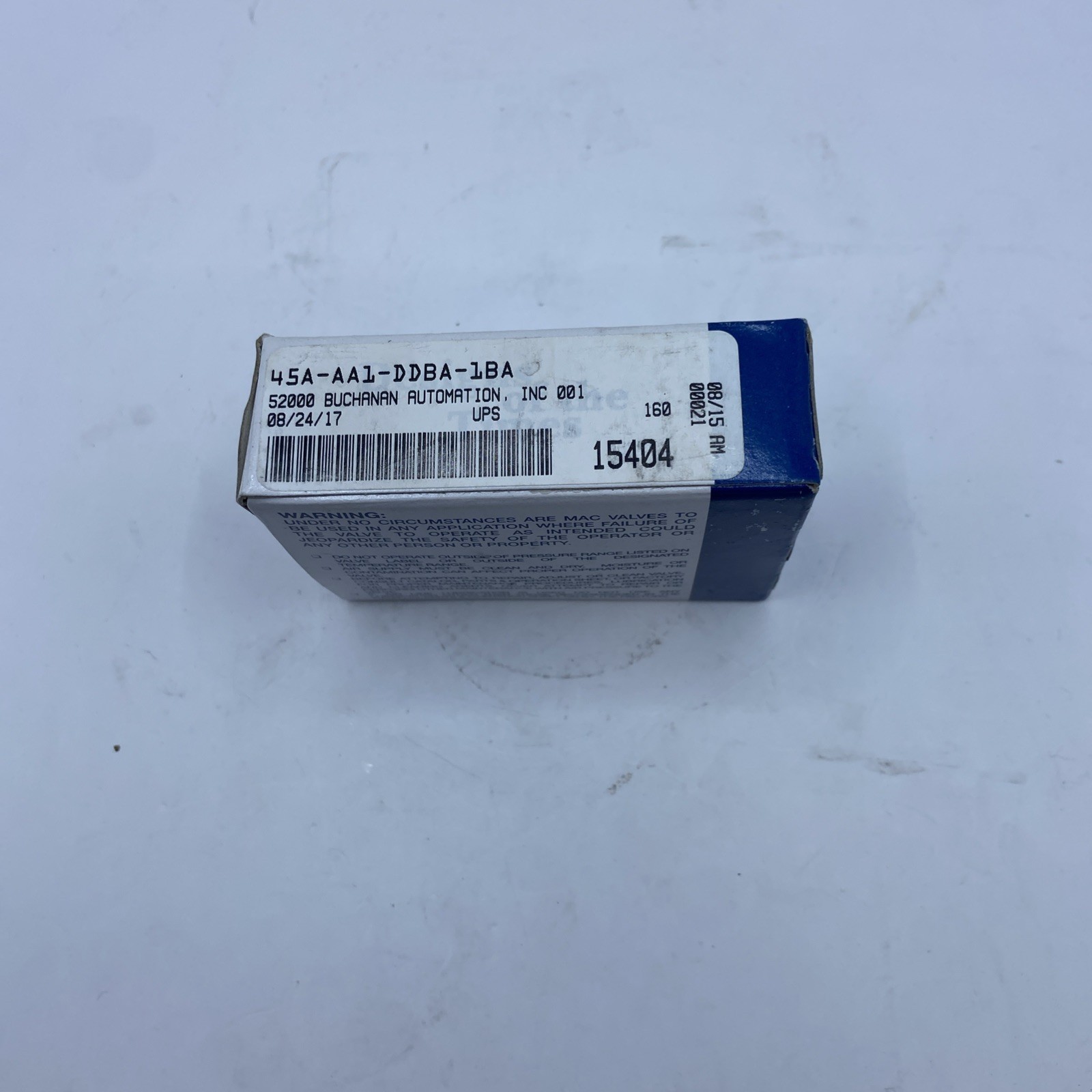MAC Valves 45A-AA1-DDBA-1BA Solenoid Valve 12VDC