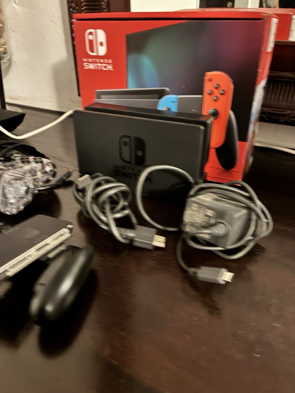 Nintendo Switch Dock Station w/ AC Adapter Power Cord & HDMI Tested
