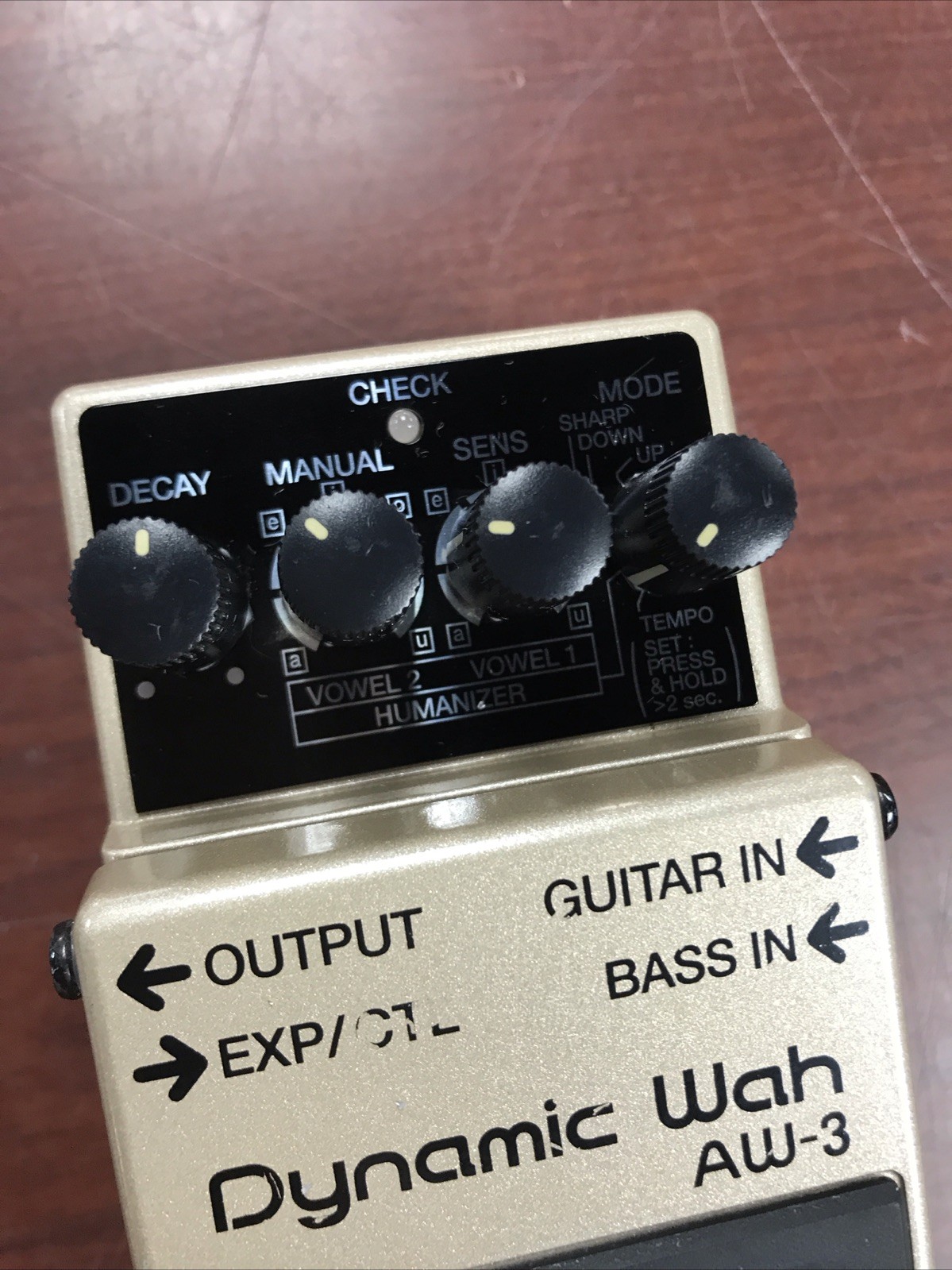 BOSS AW-3 Dynamic Wah Guitar Effects Pedal