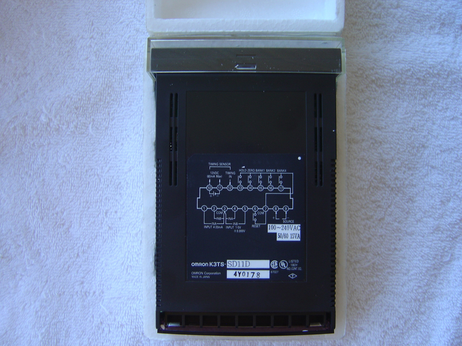 NIB OMRON PROCESS METER INTELLIGENT    K3TS-SD11D