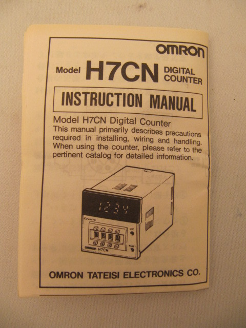 (NEW) Omron Counter Module (12-48VDC) H7CN-BLN