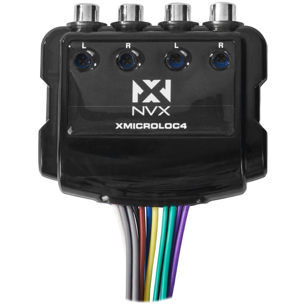 XMICROLOC4 4-Channel 600W Micro Line Output Converter w/ Remote Turn-on Trigger