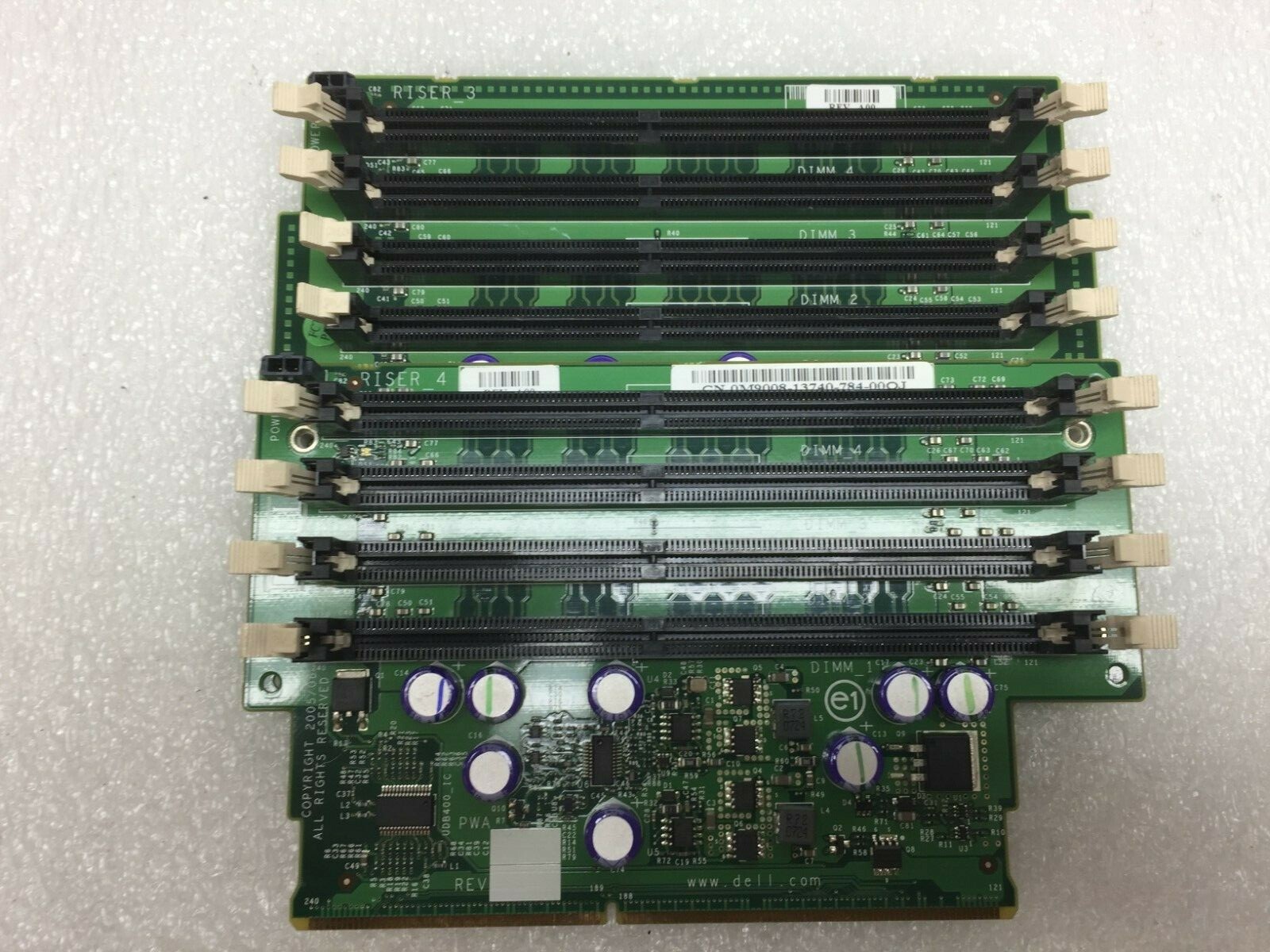 DELL RISER 3 & 4 CN-0M9008-13740-784-00OJ CN-0JF807-13740-784-008I FREE SHIPPING