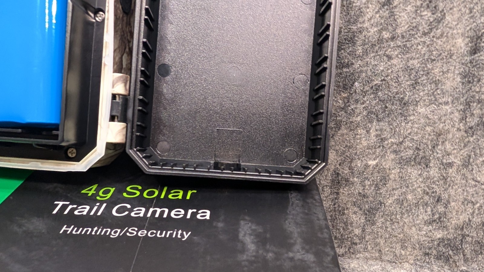 4G LTE Cellular Trail Camera: 4K Live View, Solar Powered, 0.2s Trigger, Night