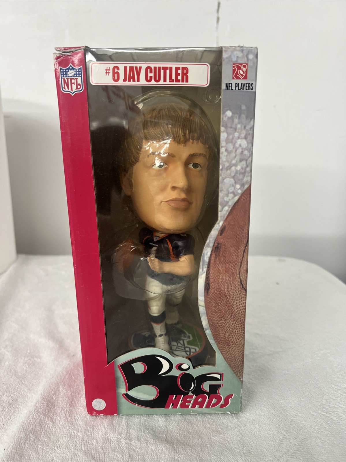 Jay Cutler Big Heads Bobble Head #6 Broncos