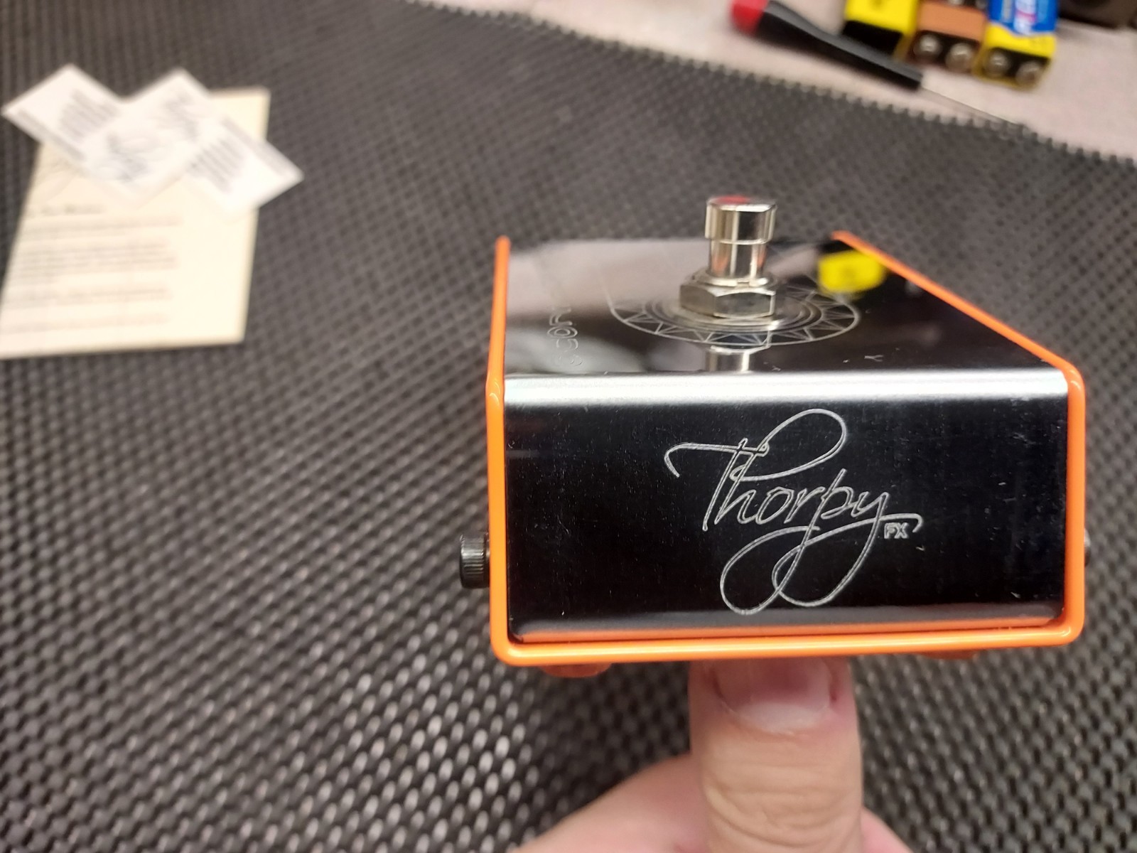 Thorpy Fallout Cloud Fuzz Pedal Stompbox Effect Thorpyfx Handmade In The UK