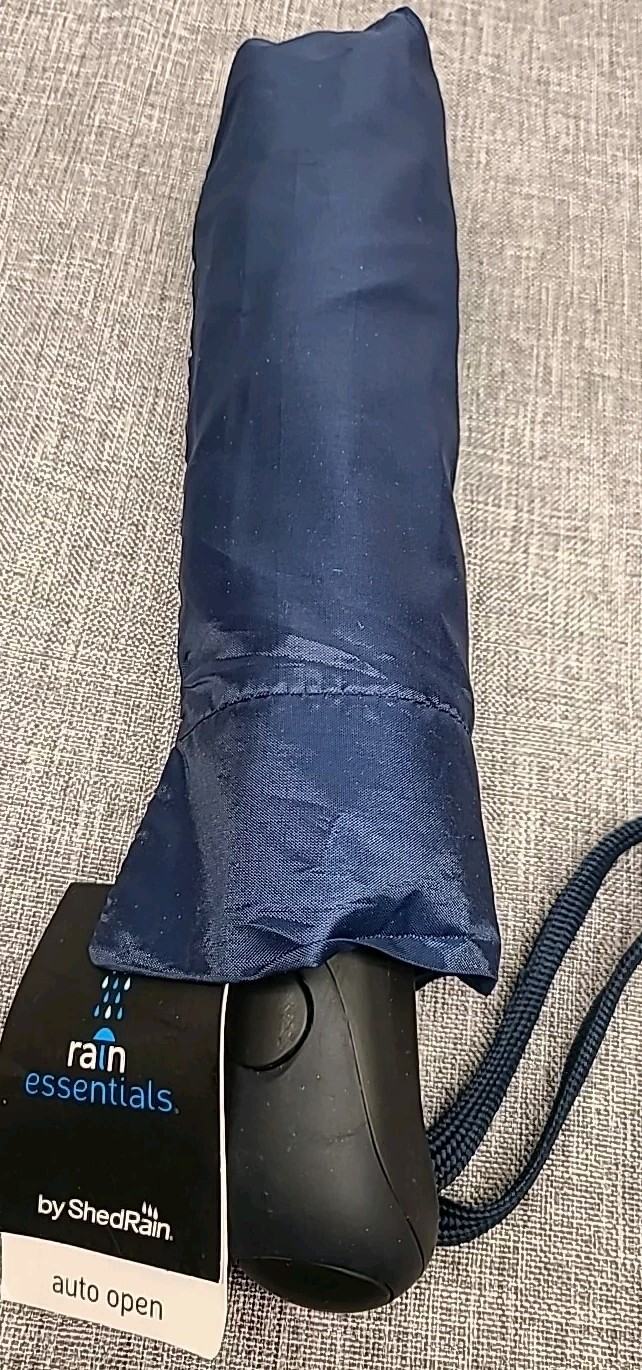 ShedRain 42 Arc Auto Open Umbrella Navy 2230A