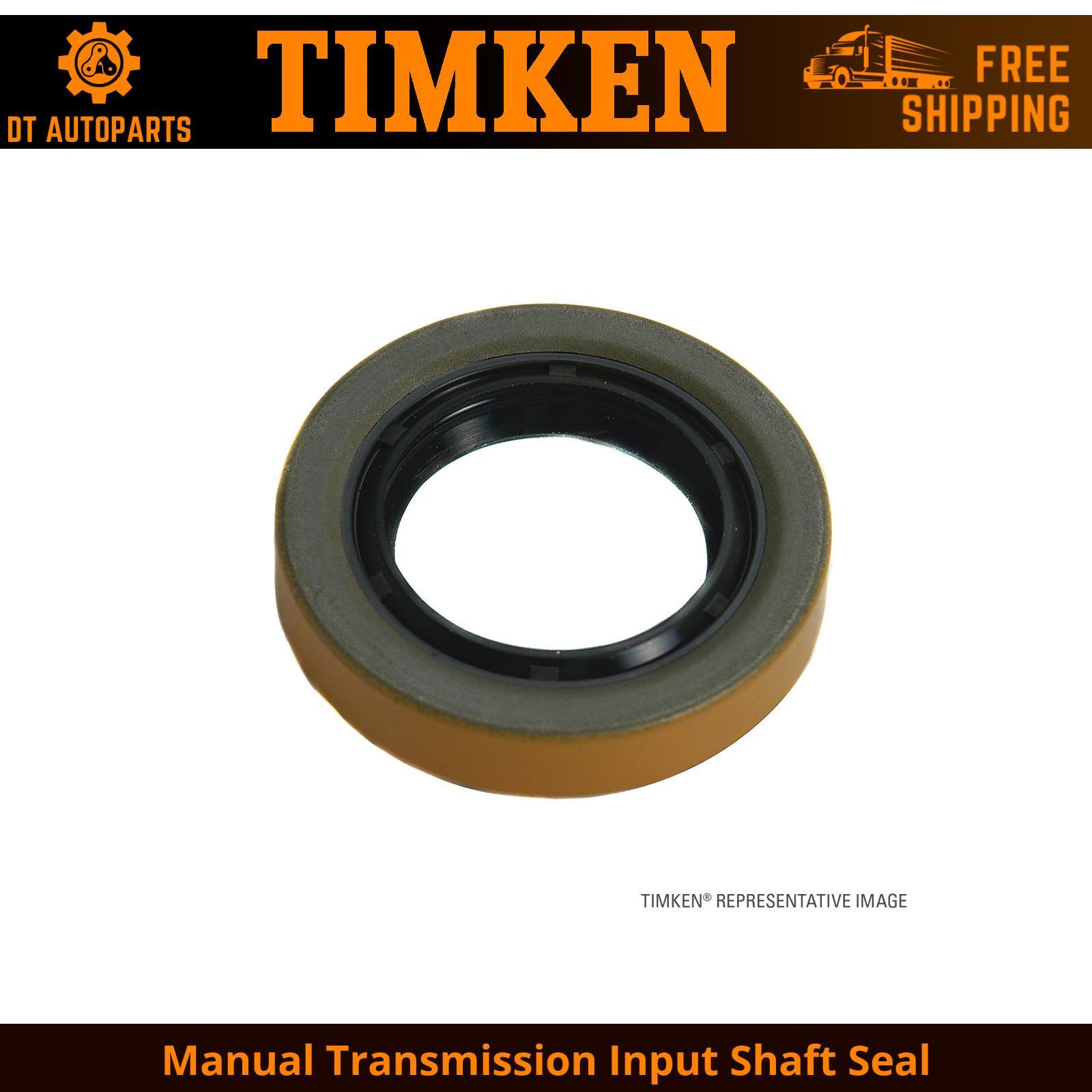 For 1985-1989 Dodge Lancer Manual Transmission Input Shaft Seal Front Timken
