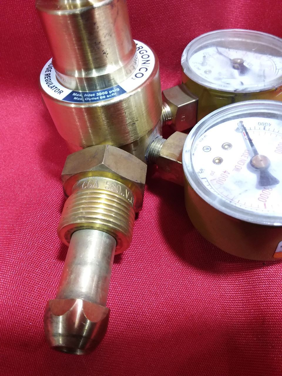 Argon KV150, Flowguage Regulator