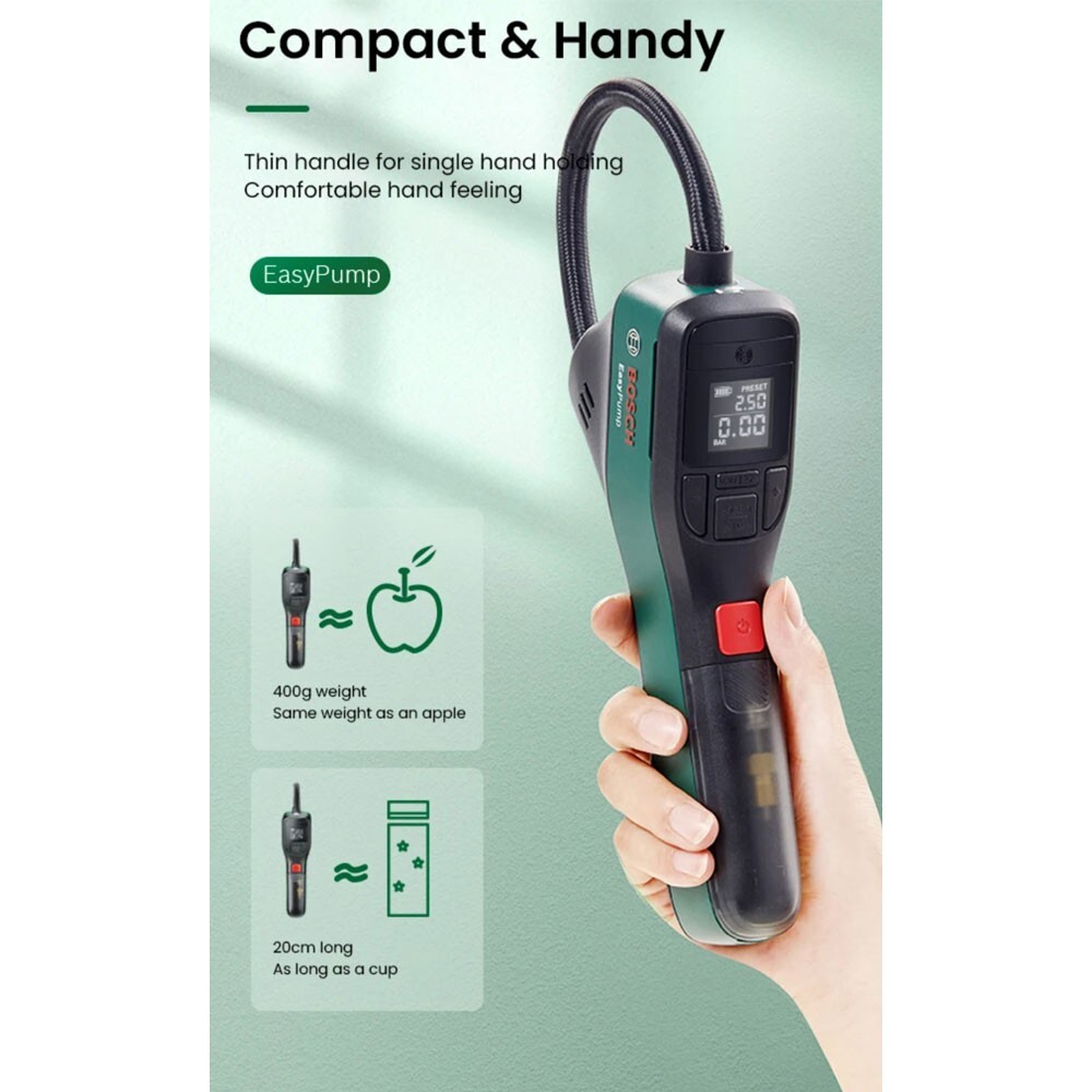 [Express Ship] BOSCH Easy Pump Cordless Compressed Air pump Tyre Inflator