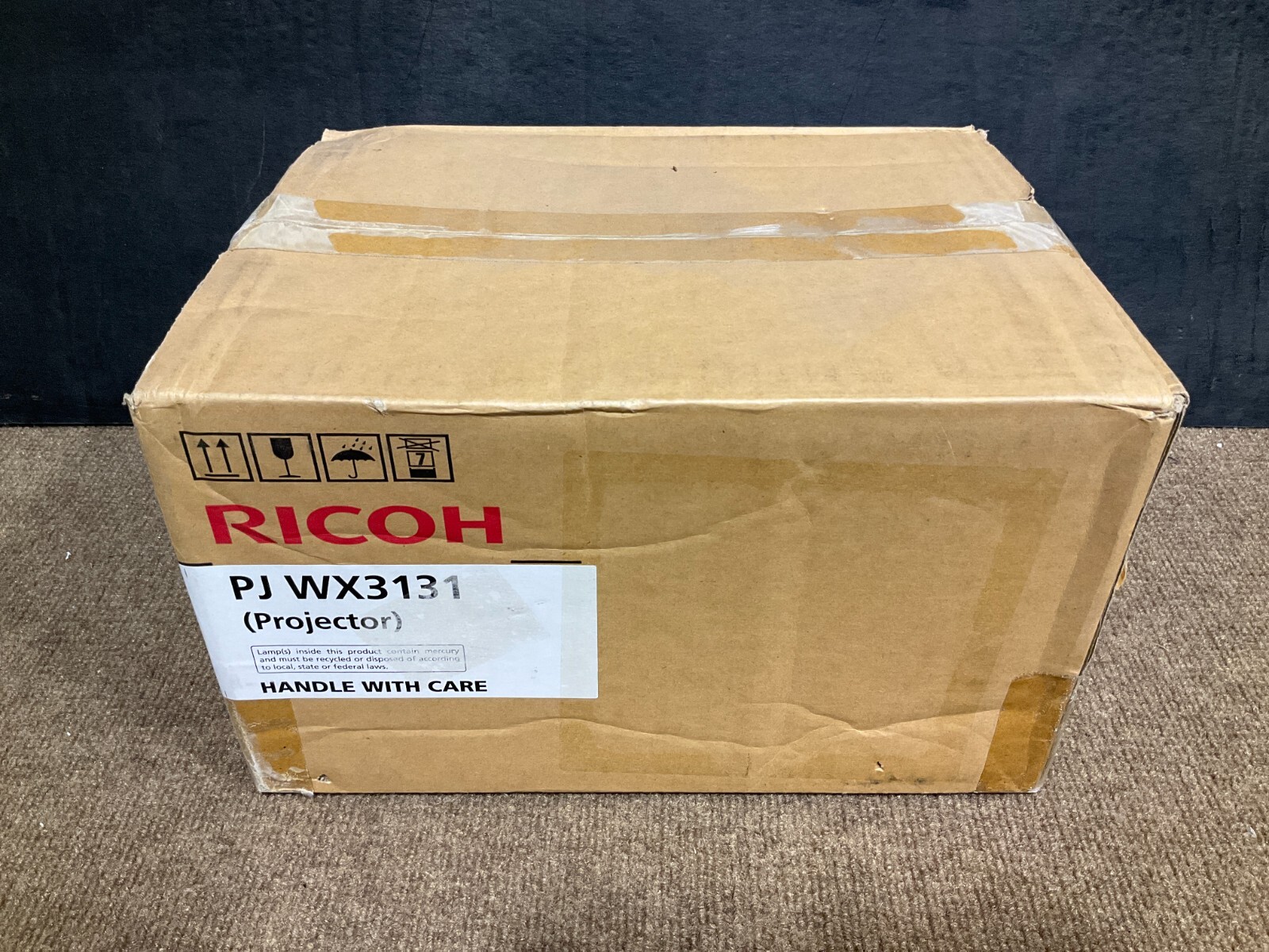 New! Factory Sealed! Ricoh WX3131 Projector 2500 lumens WXGA 431020 ✅❤️️✅❤️️