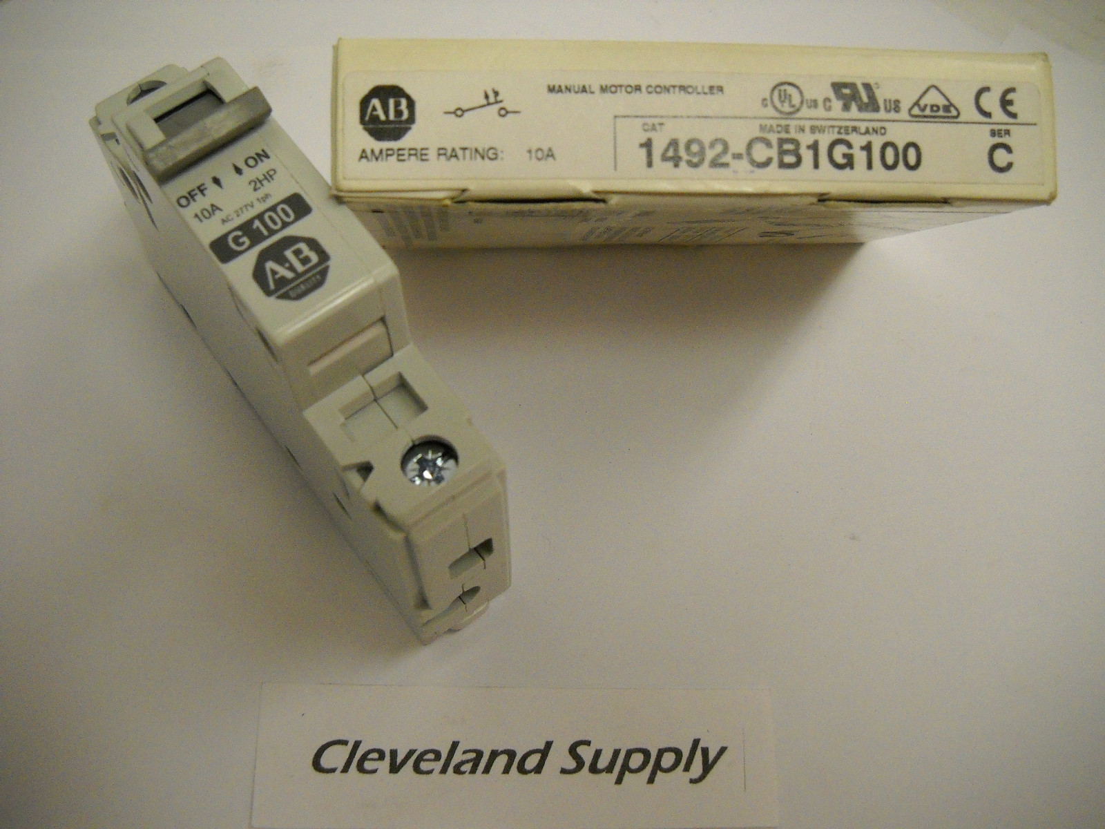 ALLEN BRADLEY 1492-CB1G070  MANUAL MOTOR CONTROLLER 7A NEW IN BOX