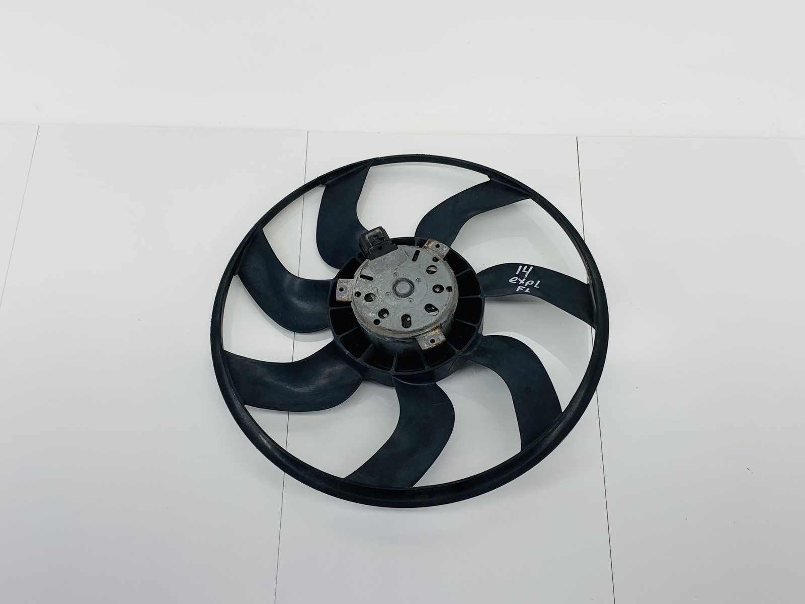 11-19 FORD EXPLORER U502 3.5L V6 ENGINE LEFT SIDE RADIATOR COOLING FAN BLADE OEM