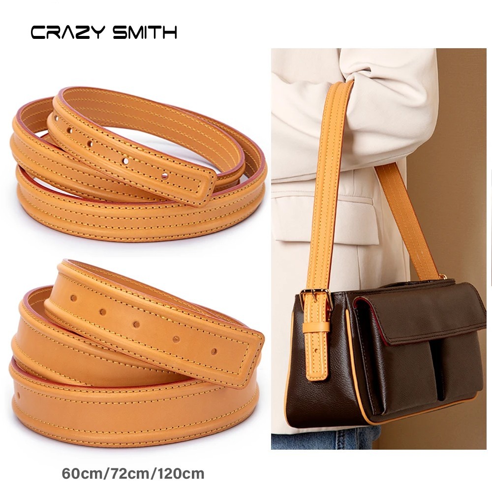 Vachetta Leather Crossbody Strap Replacement for LV VIVA CITE PM MM Adjustable