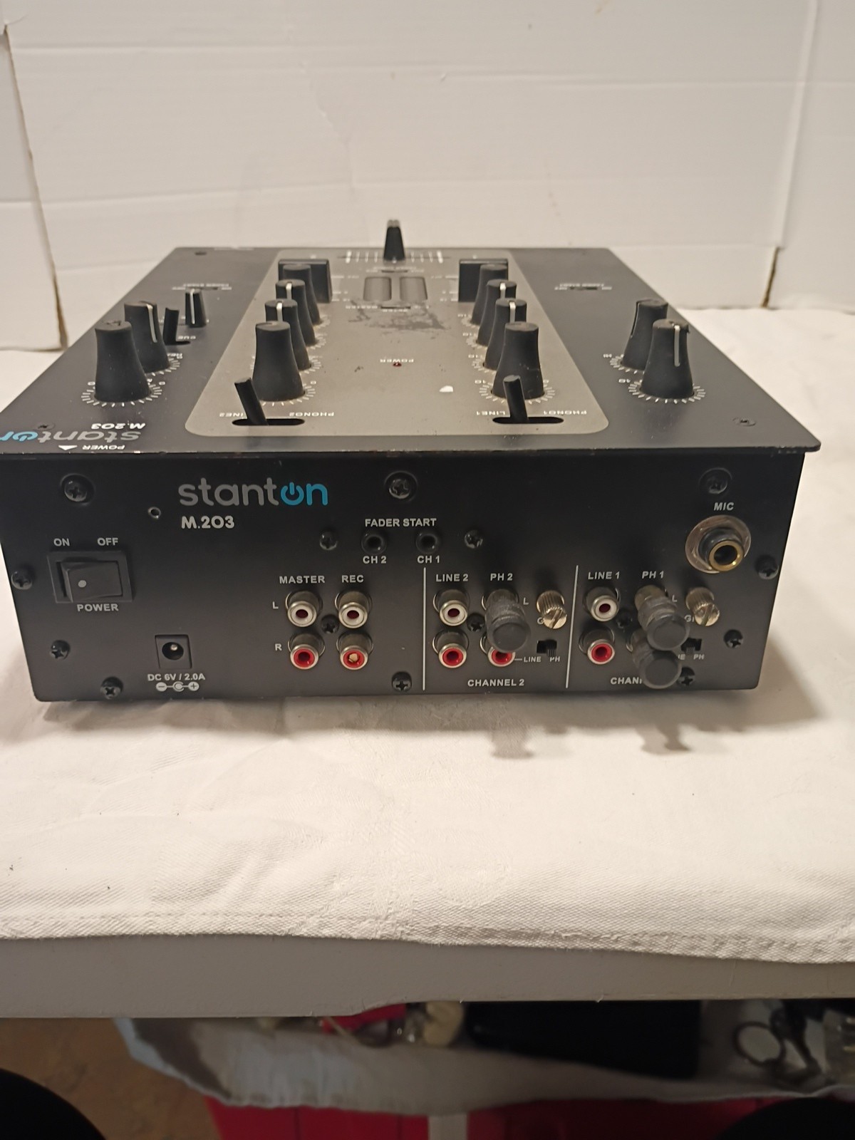Stanton M.203 Mixer Untested As-Is A-8