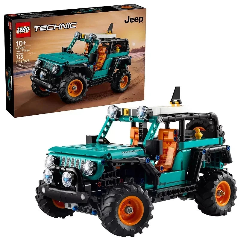 LEGO Technic Jeep Wrangler Rubicon 42227 Building Kit (723 Pieces)