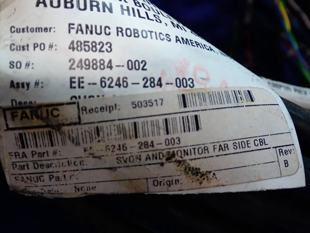 FANUC CABLE EE-6246-284-003