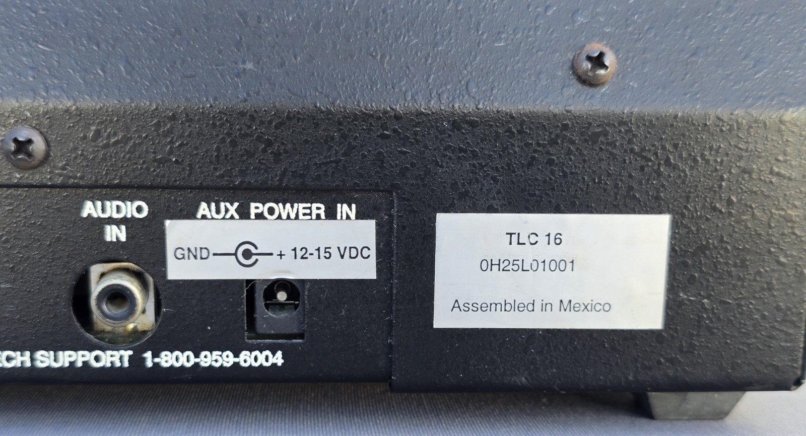 NSI TLC 16 Touch DMX Lighting Controller Powers On Untested [Parts / Repair]