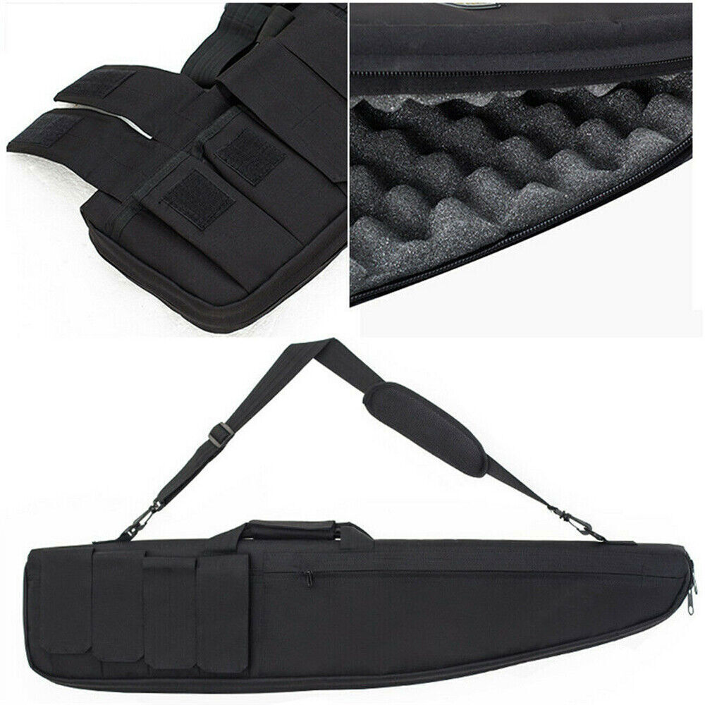 39"Tactical Backpack Carbine oxford 600D Bag Range w/Double Padded Carry Case