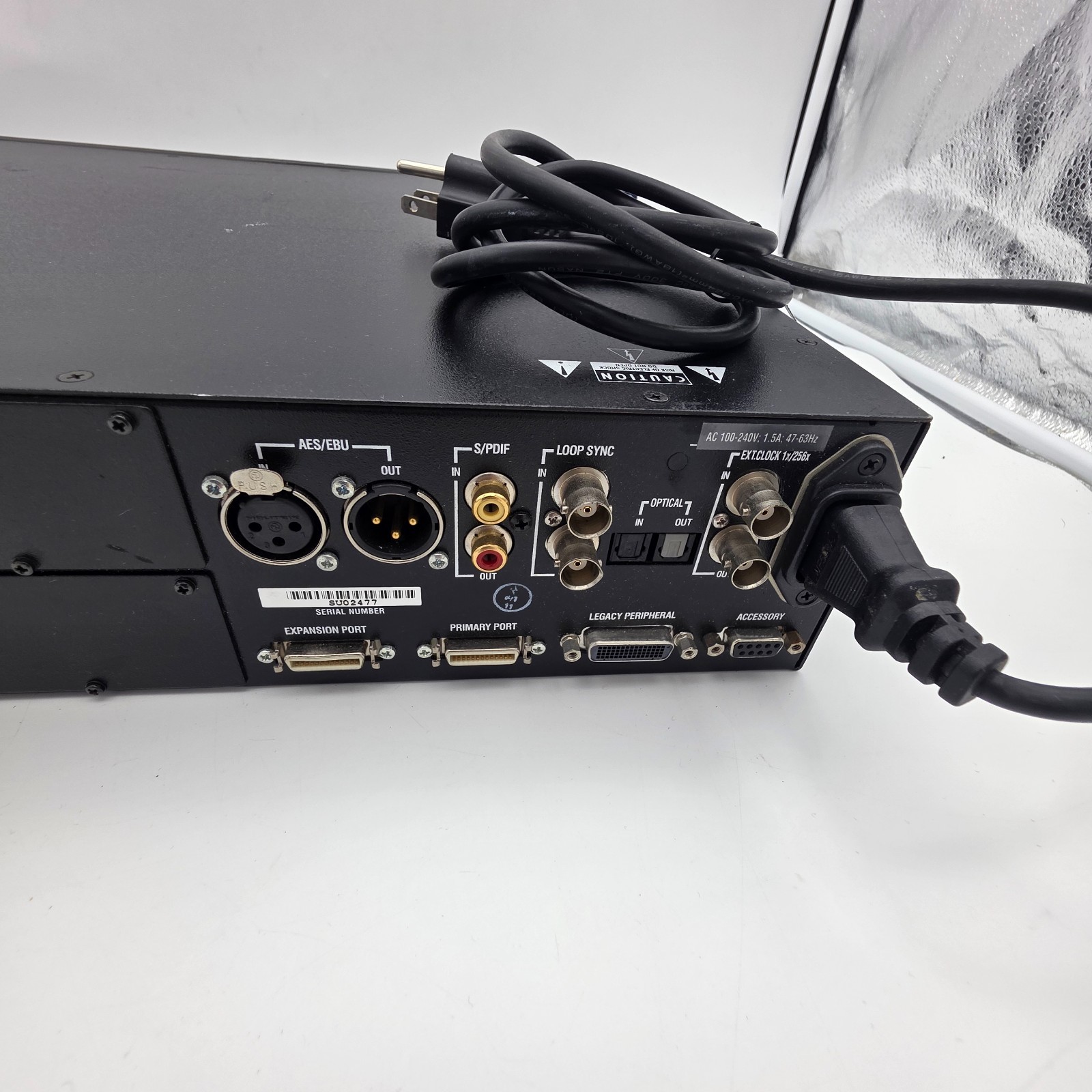 Digidesign 192 I/O Digital Recording Interface Audio
