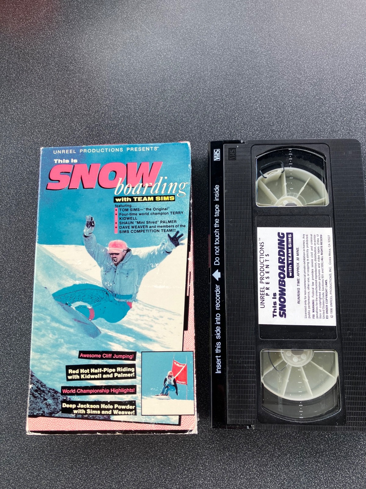 1986 Team Sims Snowboard Video Kidwell