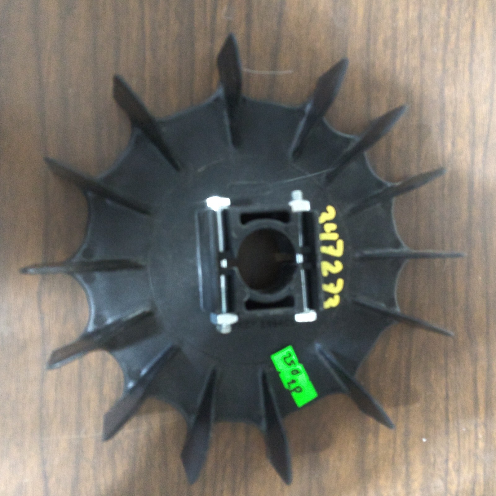 US 347273 FAN, 14 BLADE, 1-1/4" BORE, 9" OD "NEW" W/KEY 399405