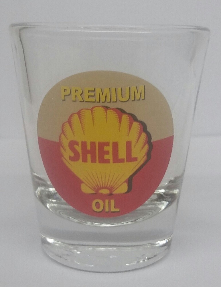 Shell Gasoline 1½ Shot Glass