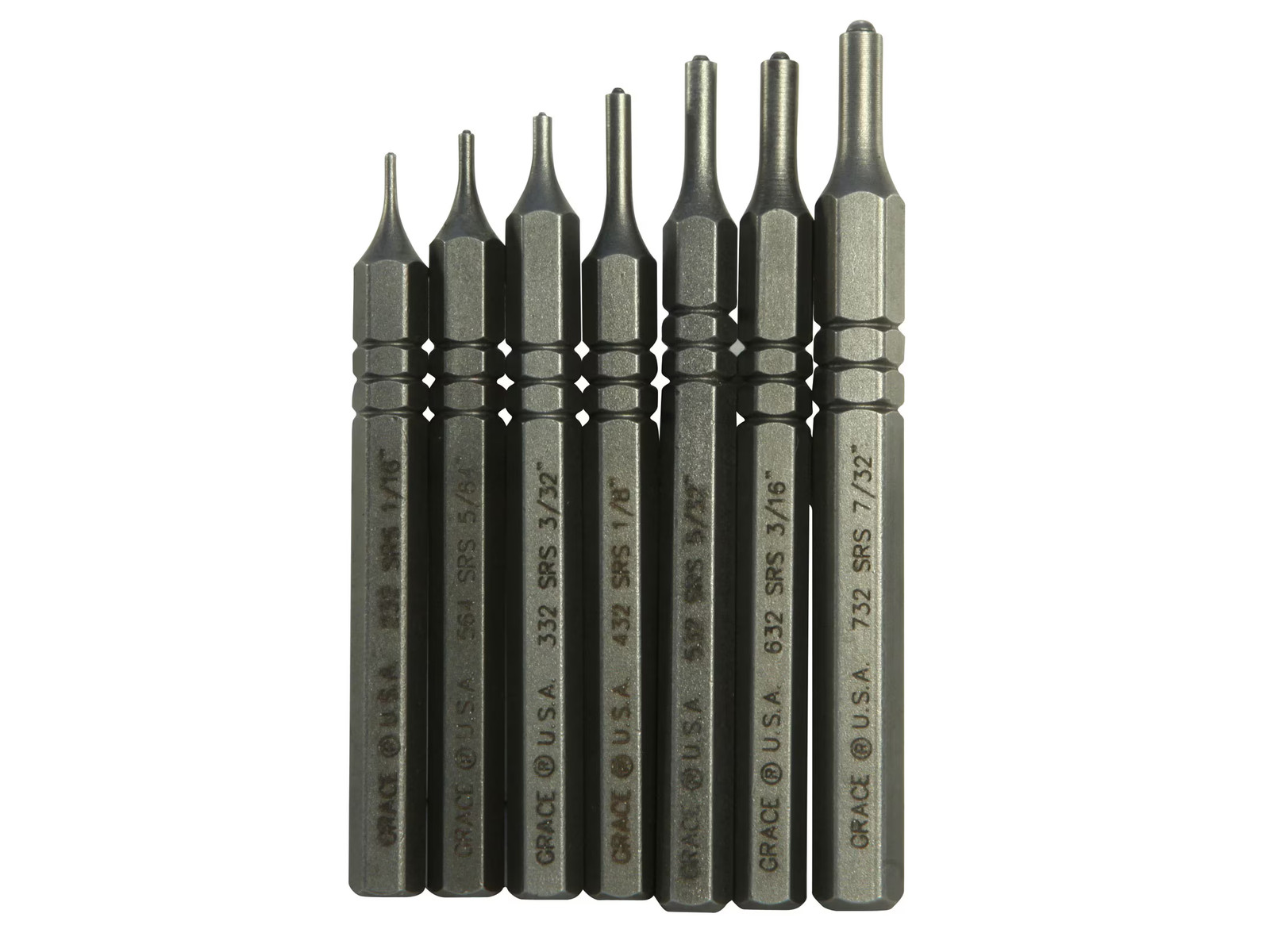 Grace USA Short Roll Pin Starter Punch Set