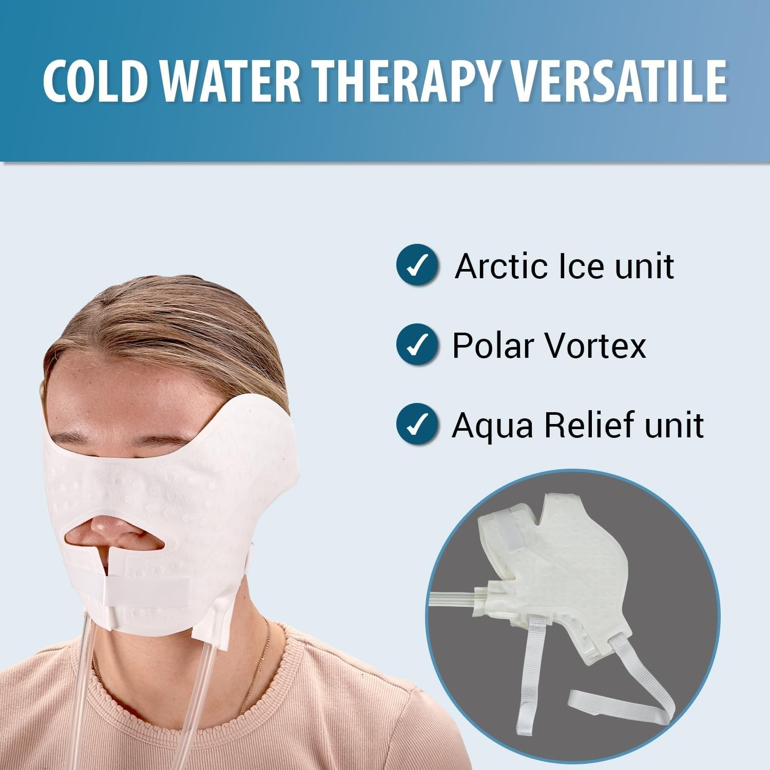 Face Wrap for Cryotherapy Unit - Pad Only for Circulating Ice Machine for Max...