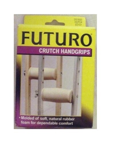 FUTURO Pair of Crutch HandGrips Soft Handle Grips Crutches  HandGrips Crutches