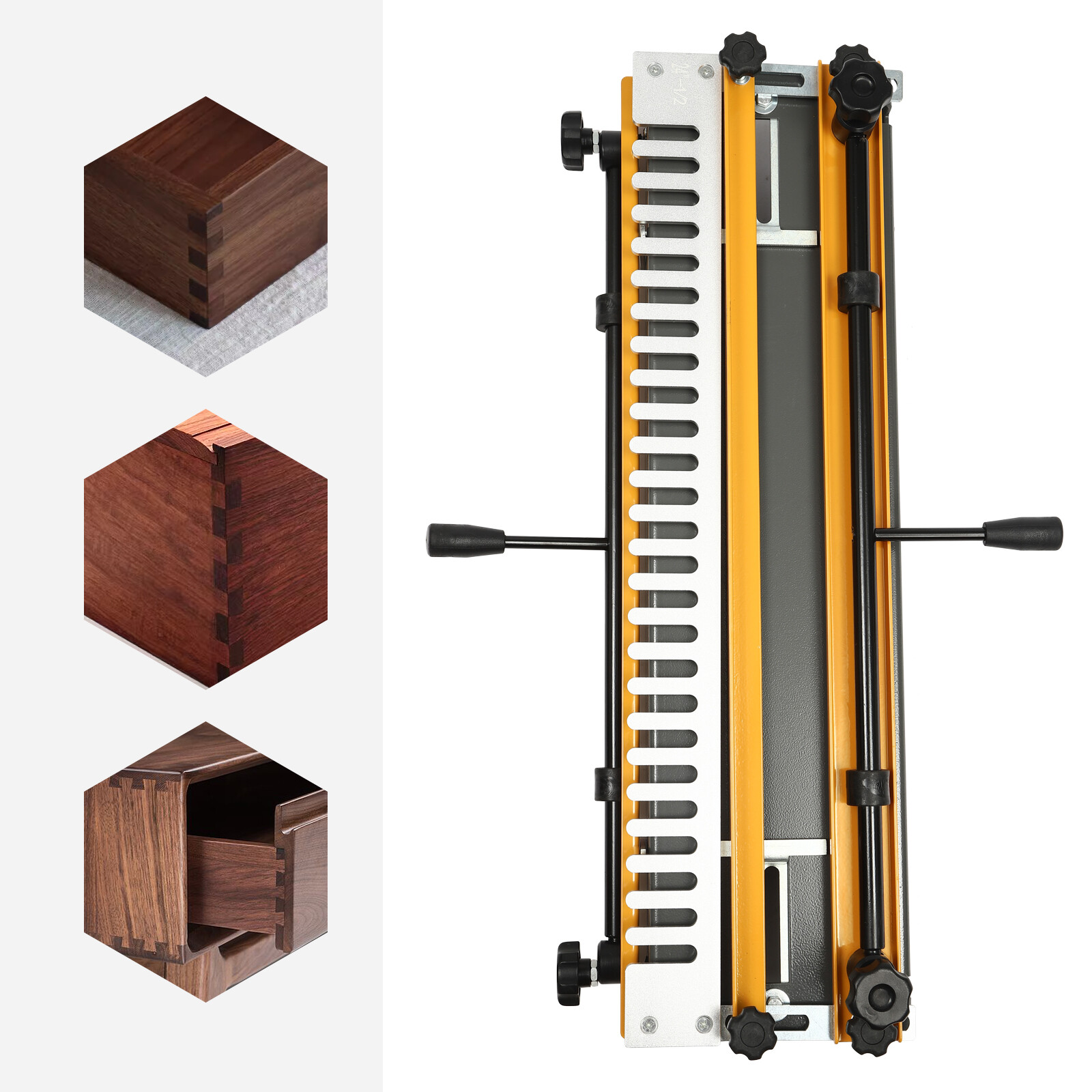 NEW 24" Manual Dovetail Jig Woodworking Template Wood Board Dovetail Jig Machine