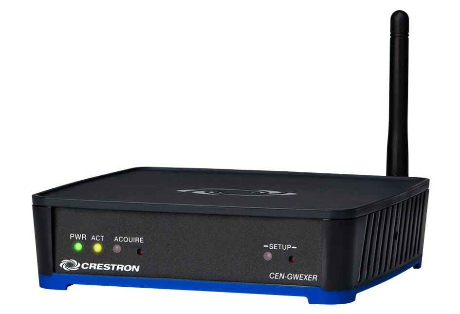 Crestron CEN-GWEXER-PWE infiNET EX® & ER Wireless Gateway w/PoE Injector