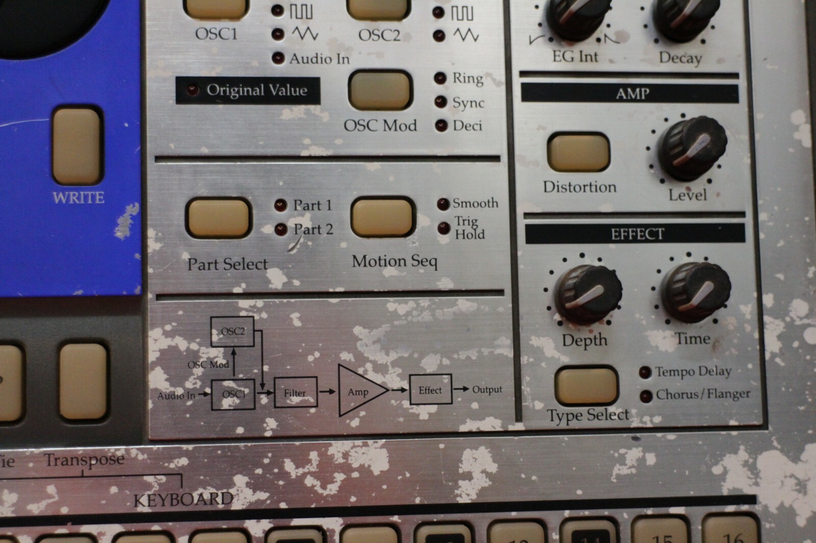 USED Korg Electribe EA-1 Analog Modeling Synth Sequencer EA 1 U1315 211021