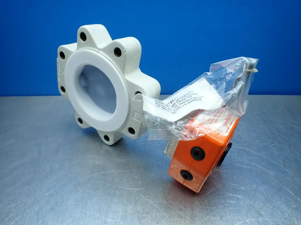 NEOTECHA AG NSA100N47LA1BCL 4" BUTTERFLY VALVE.  10251700145