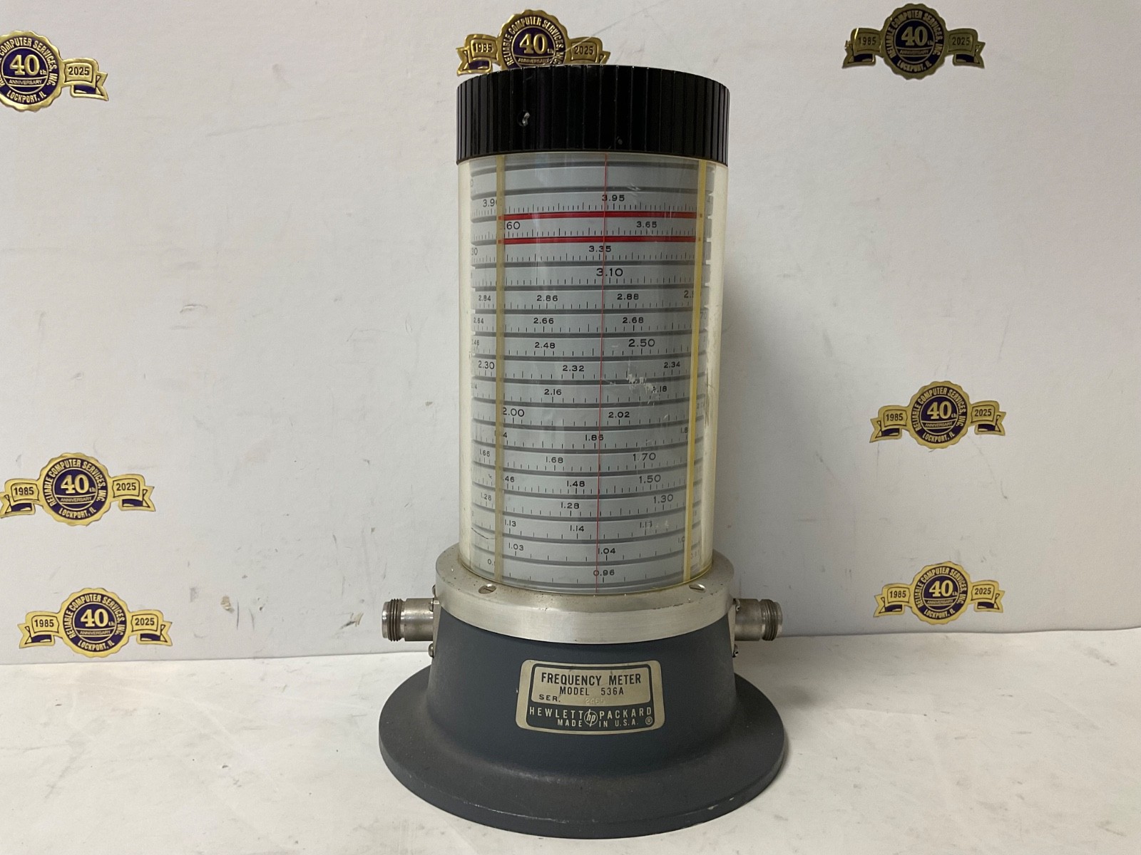Hewlett Packard HP model 536A Frequency Meter Ham Radio testing unit