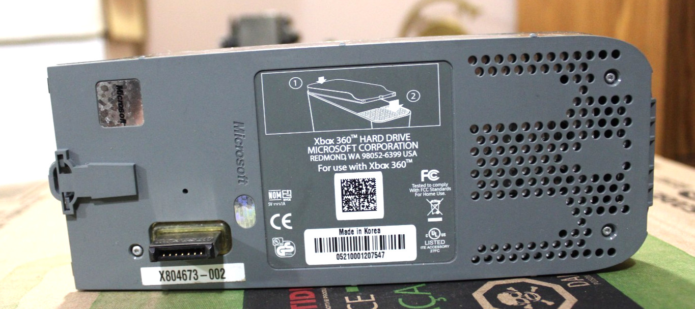 Genuine Microsoft Xbox 360 20GB HDD Hard Drive Tested Original
