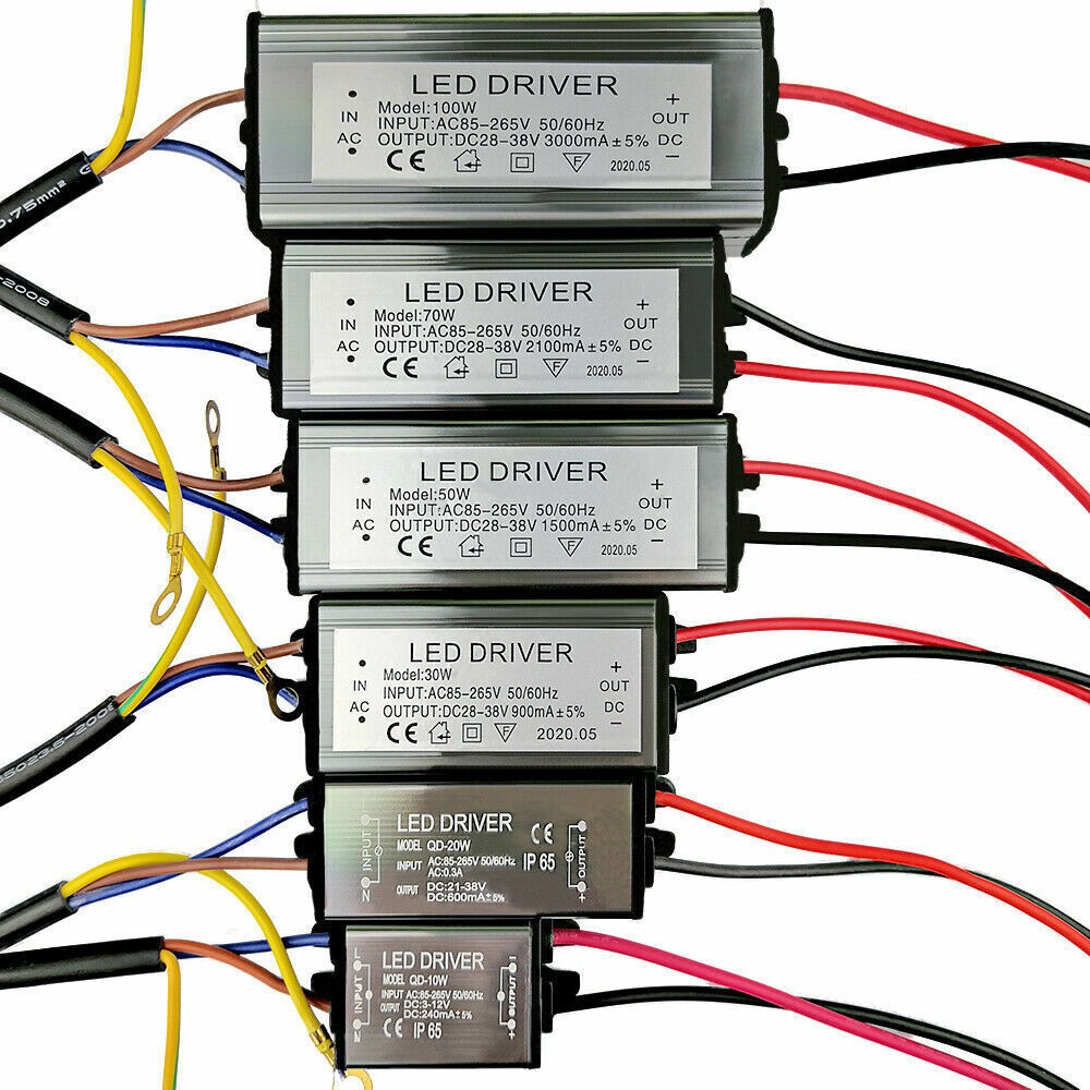 100W 50W 30W 20W 10W LED Driver Power Supply Transformer Constant Current