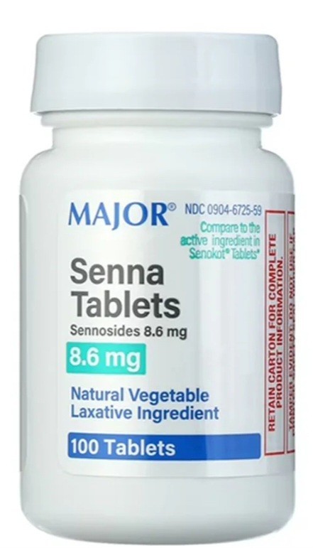 Laxatives-Sennosides8.6mg,100 Tab|Generic Senokot|weight Loss|International Ship