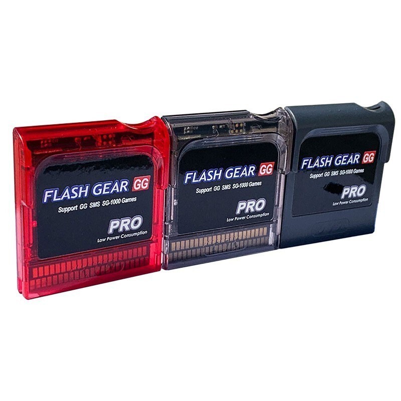 Crystal Flash Gear Pro GG Power Saving Flash Cart Game Cartridge Card fit Sega