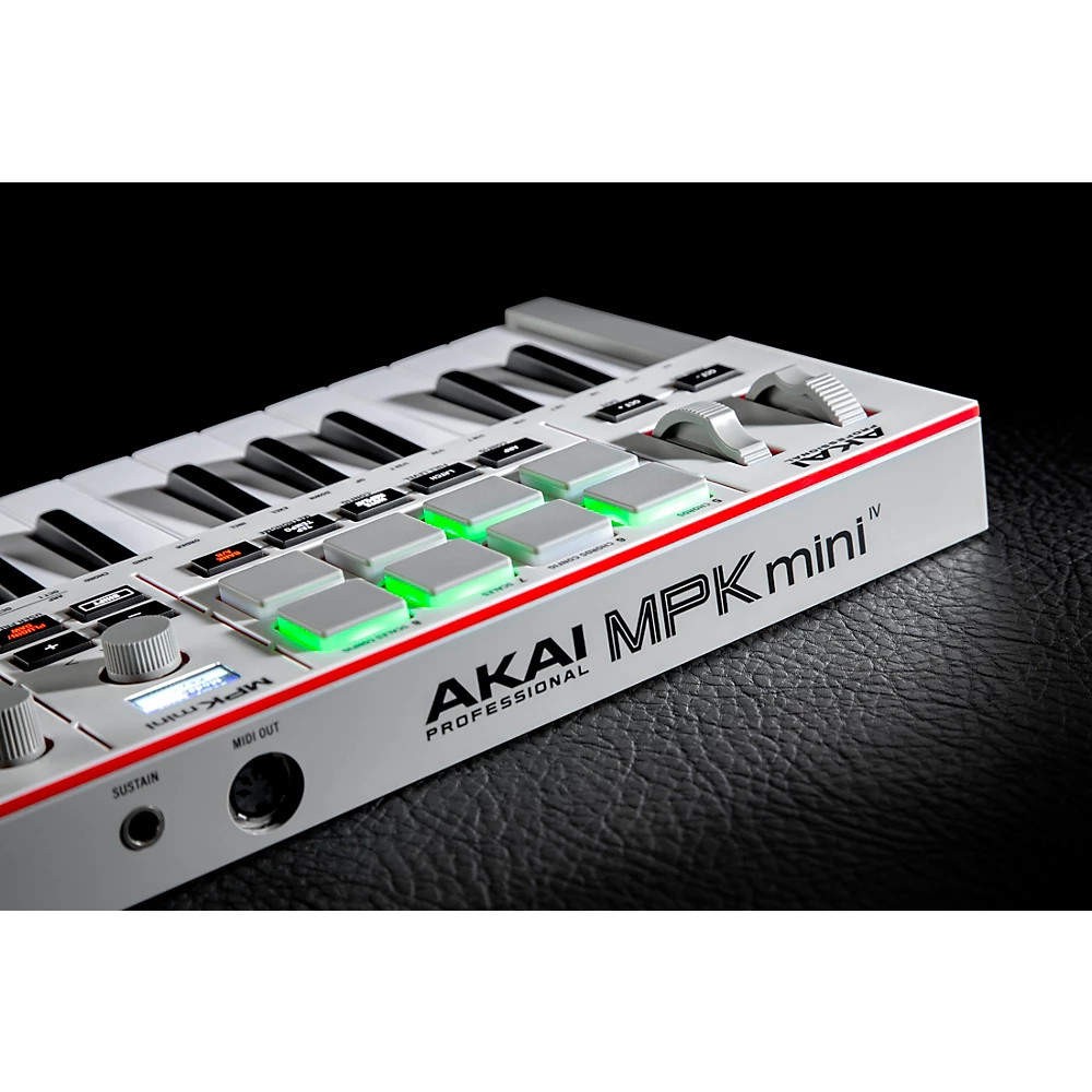 Akai Professional MPK Mini MK4 25-key MIDI Keyboard Controller White