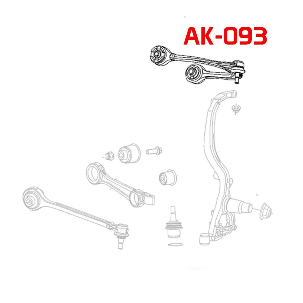 GSP ADJUSTABLE FRONT UPPER CAMBER ARMS FOR 05-23 DODGE CHARGER / CHRYSLER 300
