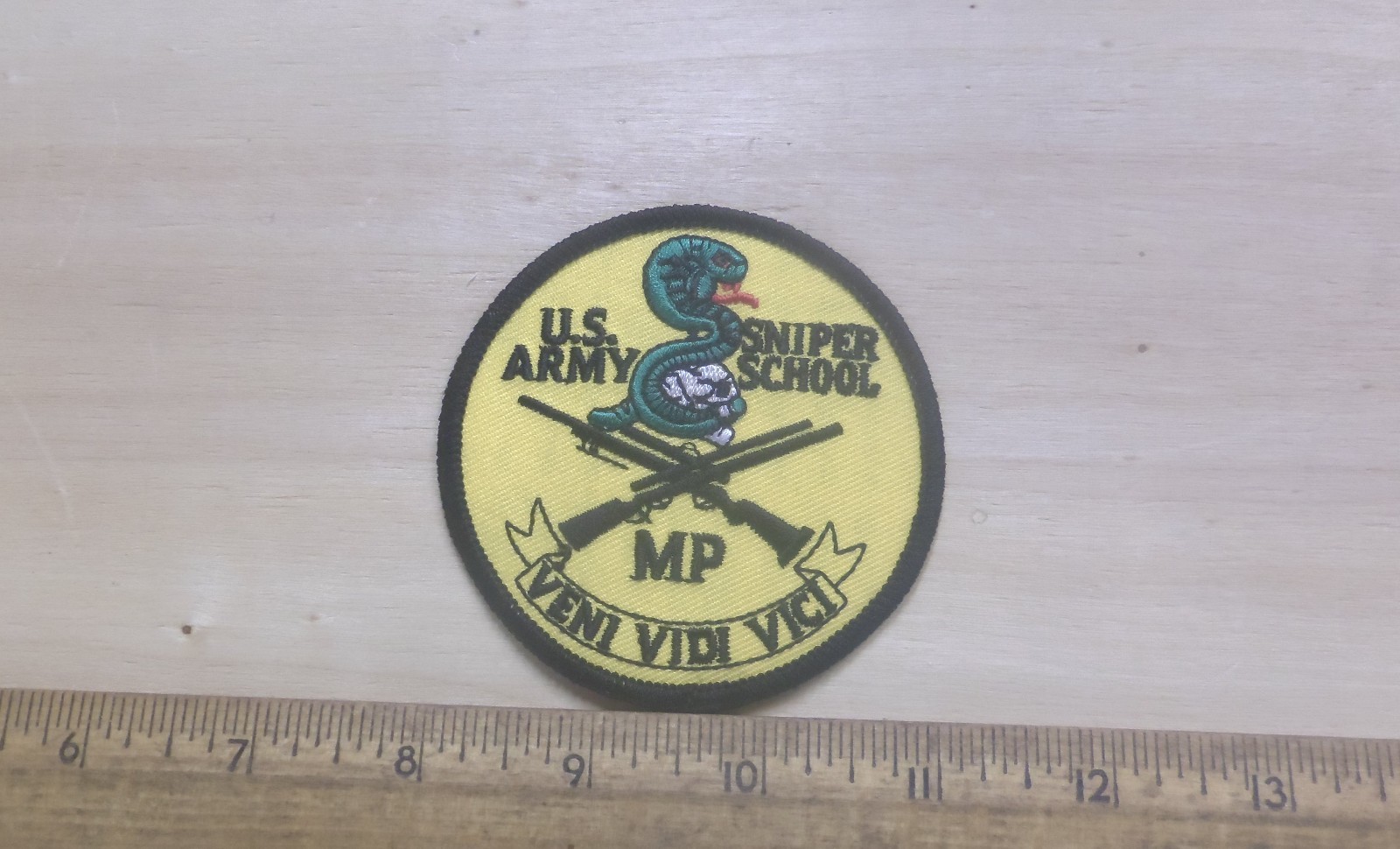 U. S. Army - Sniper School Embroidered Patch