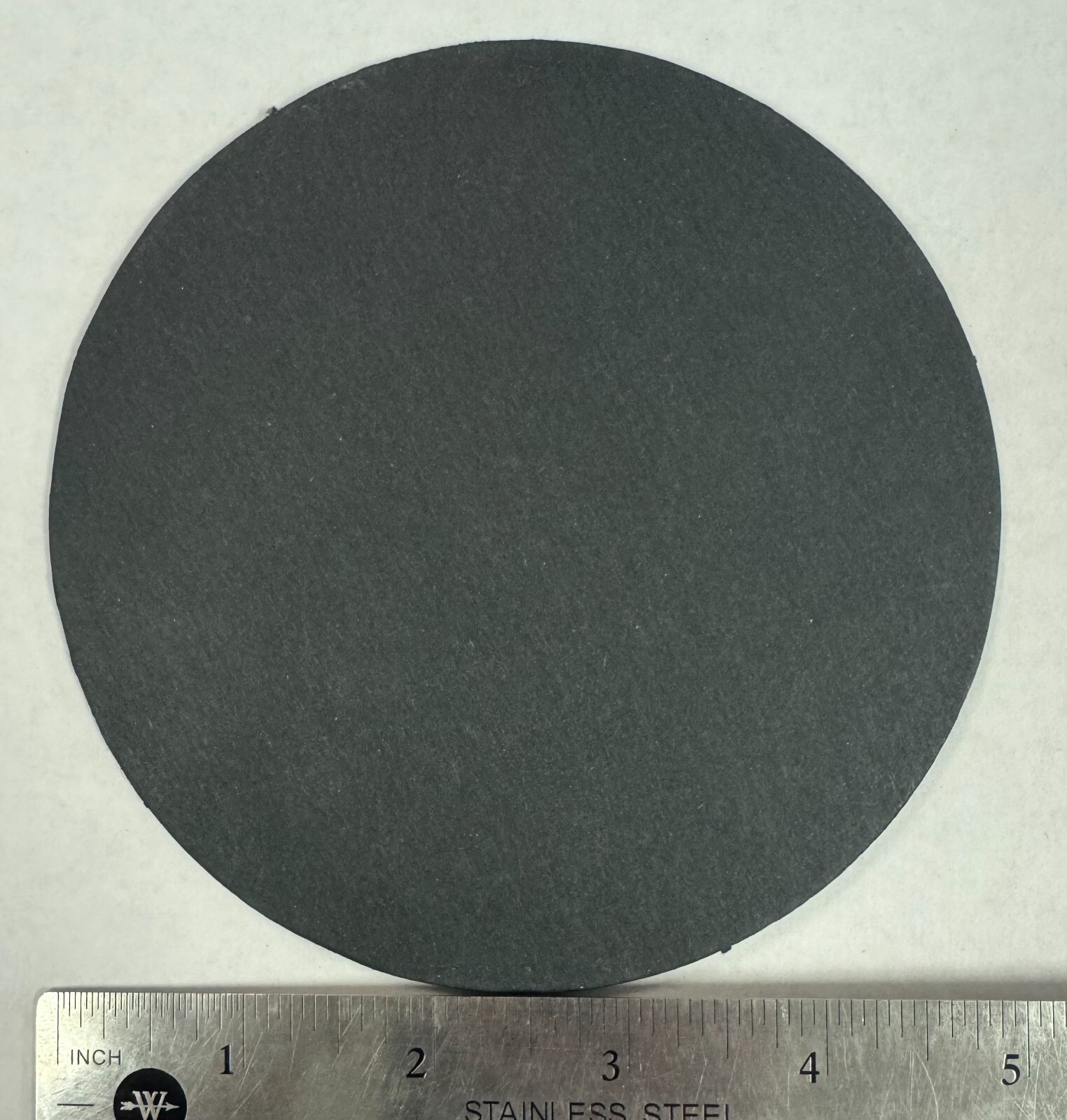 (4 PACK) 5" Black/White Chip Board Disc Spotter w/o center hole, FREE SHIPPING