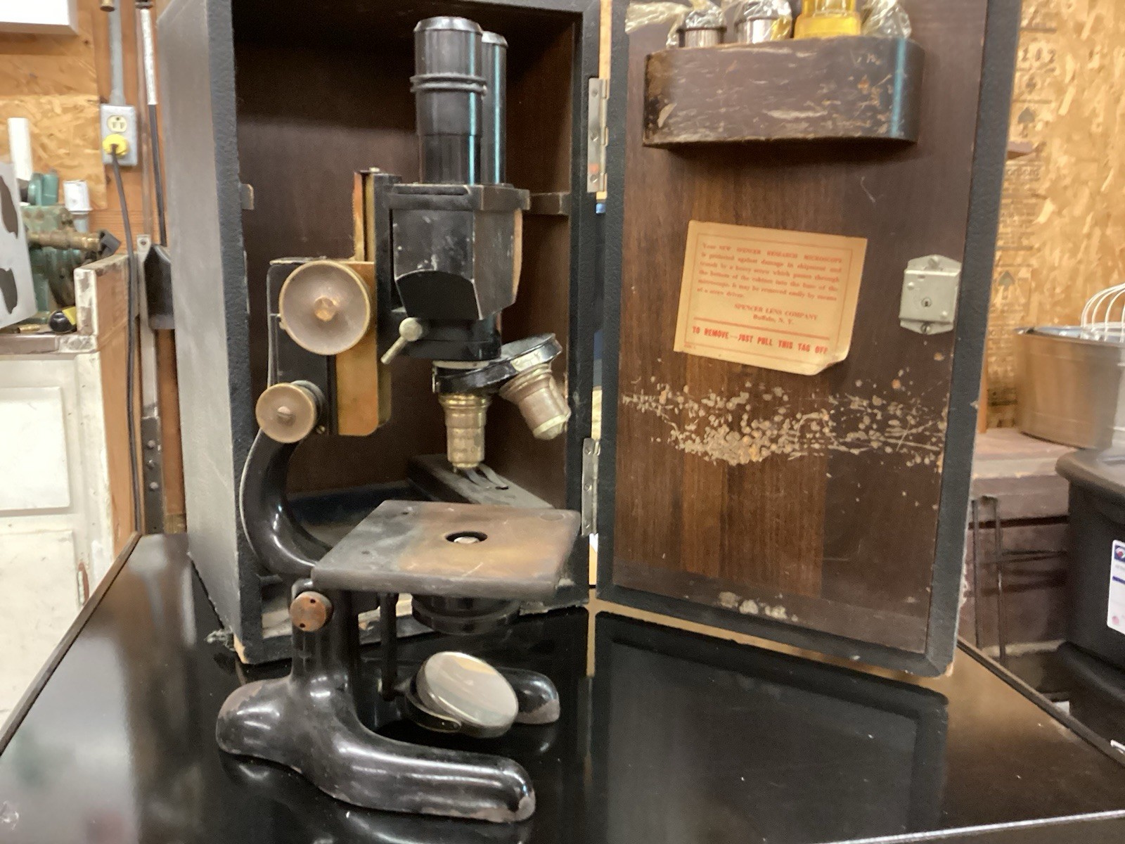 Vintage Spencer Microscope