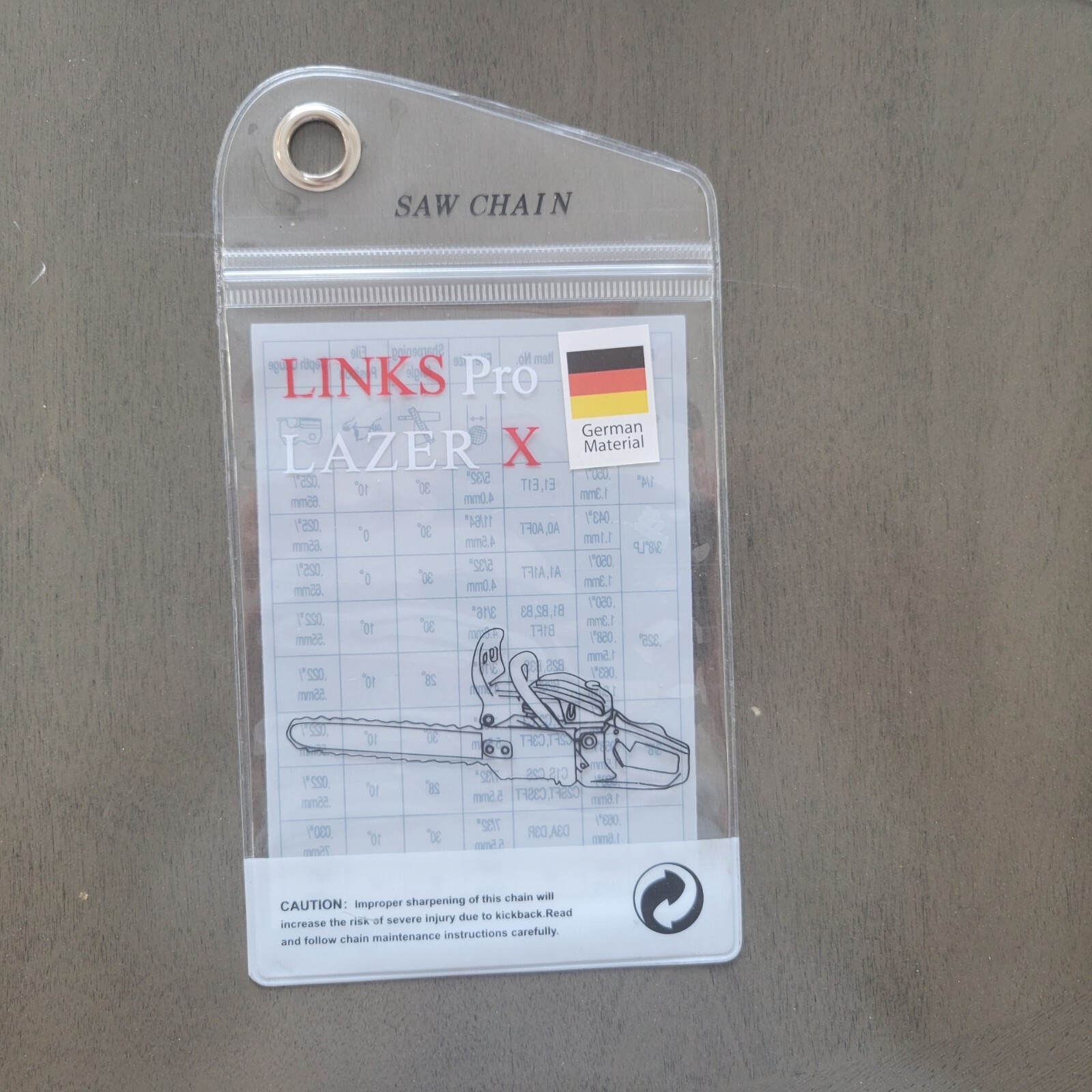 18" Chainsaw Chain Blade ECHO CS-400 3/8LP-050-62DL *GERMAN STEEL*